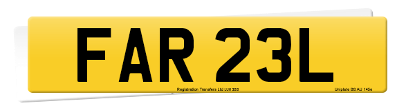 Registration number FAR 23L